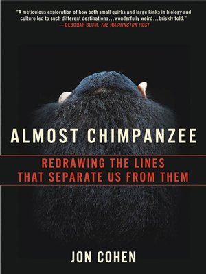 cover image of Almost Chimpanzee